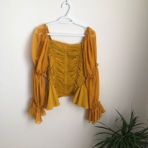 Yellow Medieval top